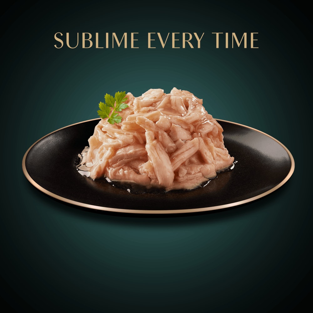 SHEBA Filets Adult Cat Food With Chicken in gravy 60g Tray - 2