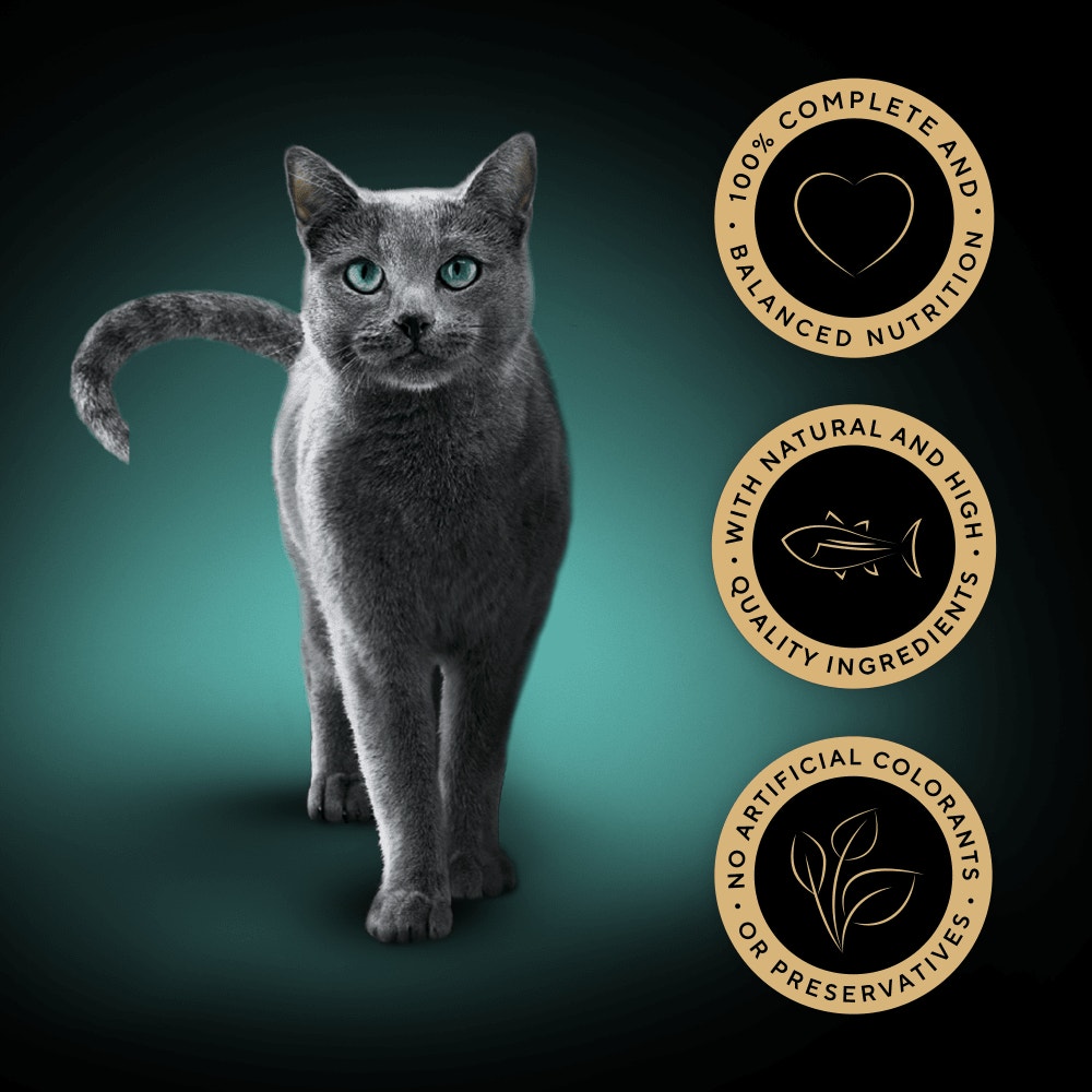 SHEBA® Sauce Collection Adult Wet Cat Food Sauce Lover with Tuna 85g Tray - 3