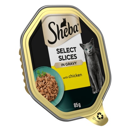 Select Slices with Chicken in Gravy