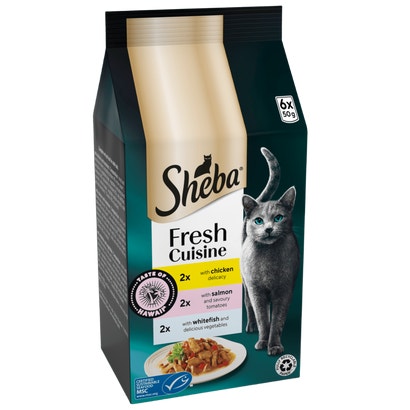 Fresh Cuisine Taste of Hawaii Wet Cat Food Fish in Gravy Pouch