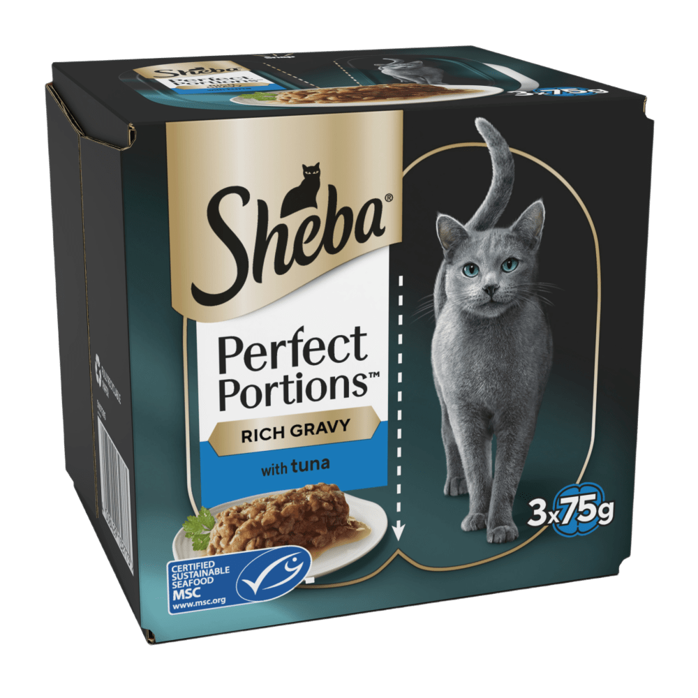 PERFECT PORTIONS™ Adult Wet Cat Food  Tuna Chunks Tray