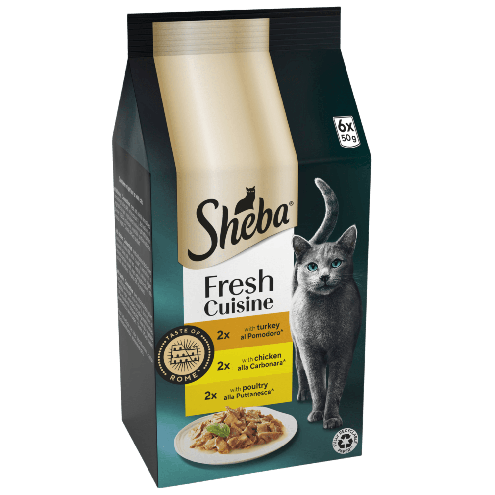 Fresh Cusine Taste of Rome Wet Cat Food Poultry in Gravy Pouch