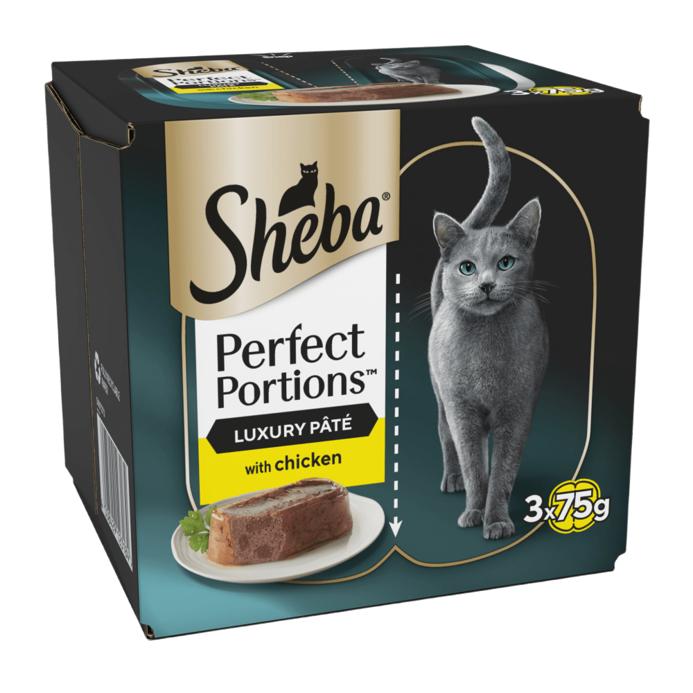 PERFECT PORTIONS™ Adult Wet Cat Food Chicken Loaf Tray
