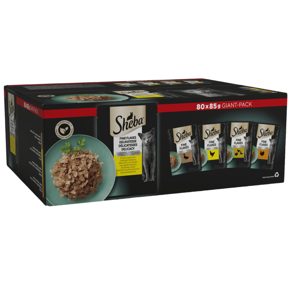 Fine Flakes Poultry Selection in Jelly